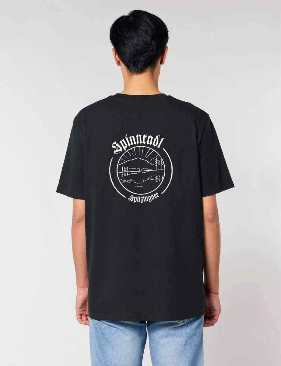 Spinnradl T-Shirt Schwarz