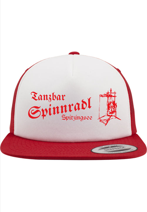 Spinnradl Cap rot/weiss vintage