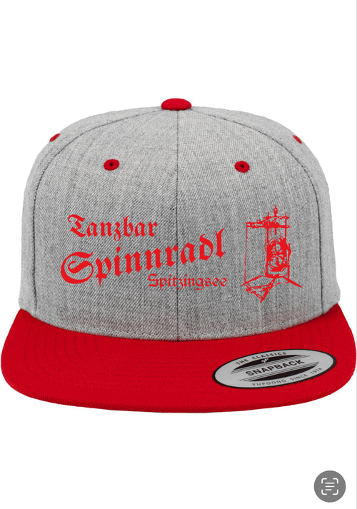 Spinnradl cap grey/red